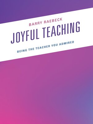 cover image of Joyful Teaching